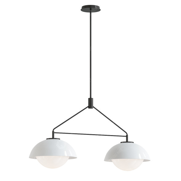 Підвісний світильник Arteriors Glaze Linear 3D модель