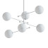 Kronleuchter Globe Clear Shade Black Light - SH.X