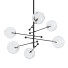 Kronleuchter Globe Clear Shade Black Light - SH.X