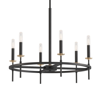 Люстра Generation Lighting Bryant Midnight Black Six