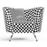 Fotel Meridian Furniture Margo Velvet - babarikograf