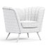 Fotel Meridian Furniture Margo Velvet - babarikograf
