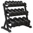 Стійка та гантелі Bonnlo 3 Tier Heavy Duty - mostafa-mahooti
