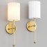 Lampe murale CB2 Marceau Boule Polished Brass - Boombast