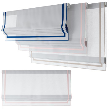 Рулонні штори Roman Shades with Ribbon 3D модель