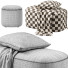 Poufs Vorsen Round - buskanini