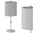 Lampa stołowa CB2 Marceau Boule - Boombast