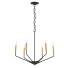 Люстра Elegant Lighting Enzo Black and Brass Pendant - SH.X