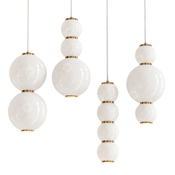 Pendant Lamp Matteo Lighting Lumen 3D model