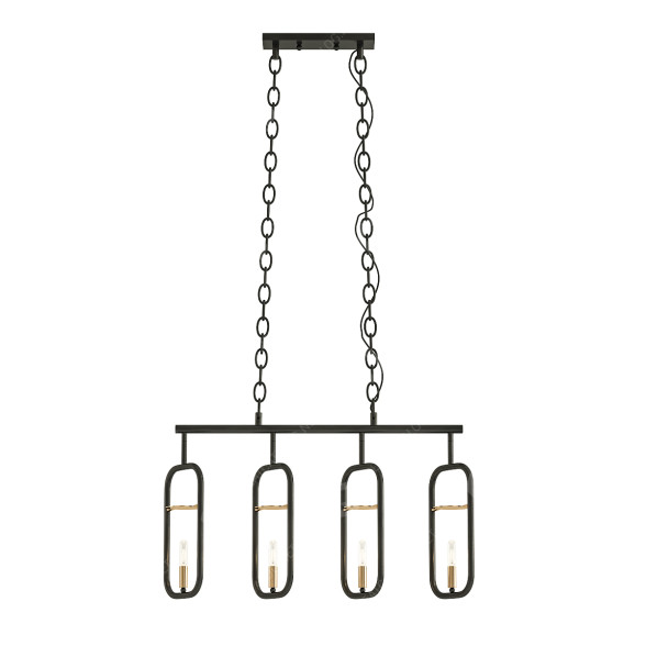 Lampe suspendue Varaluz Bar None Aged Gold and Rustic modèle 3D