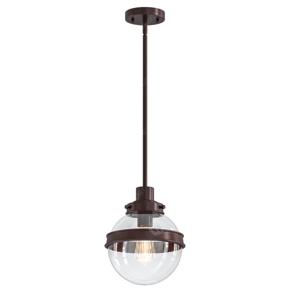 Lámpara colgante Oil Rubbed Bronze Modelo 3D