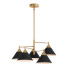 Żyrandol Lowes Alton Matte Black - SH.X