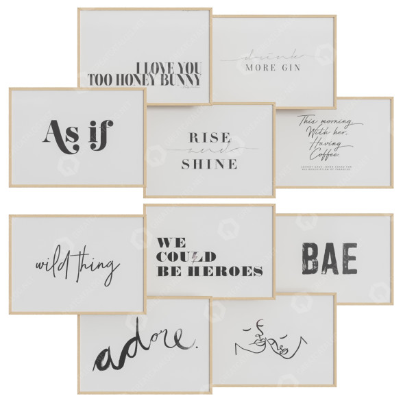 Картини Art Work Set 58 3D модель