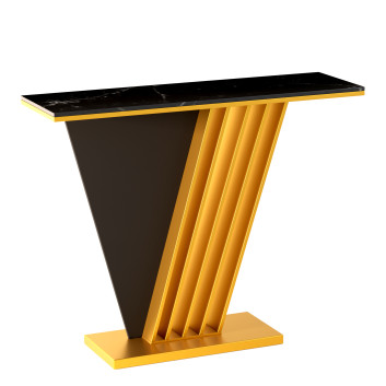 Консоль Homary Black Rectangle