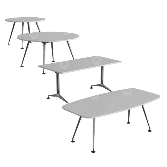 Desks Vitra MedaMorph 3D model