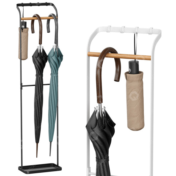 Hanging Umbrella Holder Yamazaki Tower 3D model
