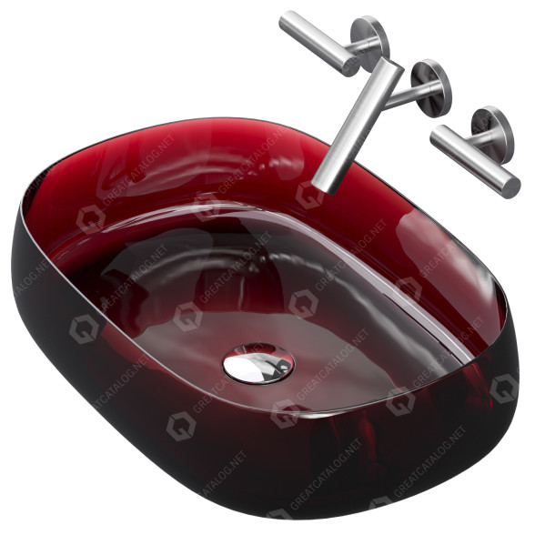 Lavabo Cpingao Cilindro Falper Modelo 3D