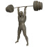 Statuette Weightlifter - 3lordmax