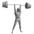 Statuette Weightlifter - 3lordmax