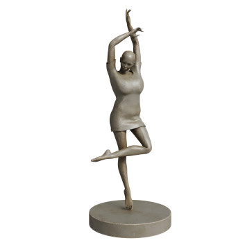 Sculpture  Girl Dance 3D model