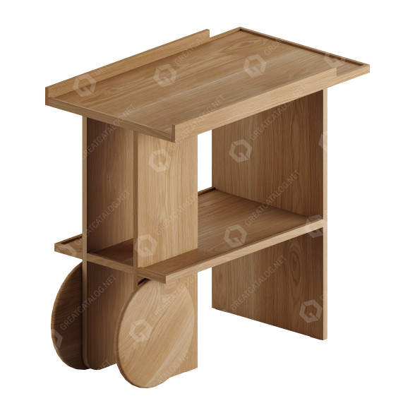 Coffee Table Kai Kristiansen Axis 3D model