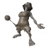 Statuette Primitive Warrior - 3lordmax