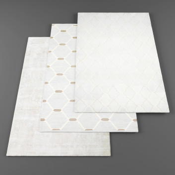 Chairish Contemporary Egyptian Kilim 3D модель