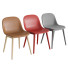 Стілець Muuto Fiber Wood Base - MoJIoKo