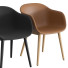 Fauteuil Muuto Fiber Wood Base - MoJIoKo