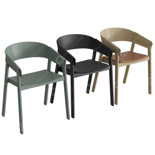 Стілець Muuto Cover 3D модель