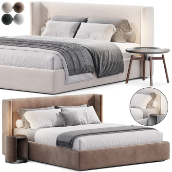 Bed  Restoration Hardware Lawson 3D model