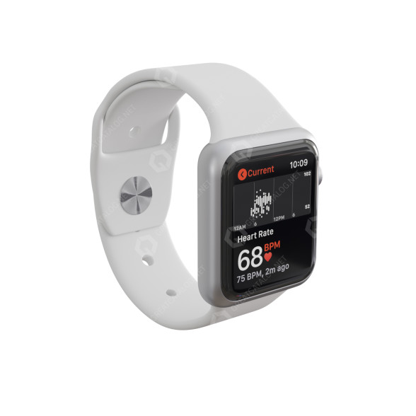 Montre intelligente Apple Series 5 modèle 3D