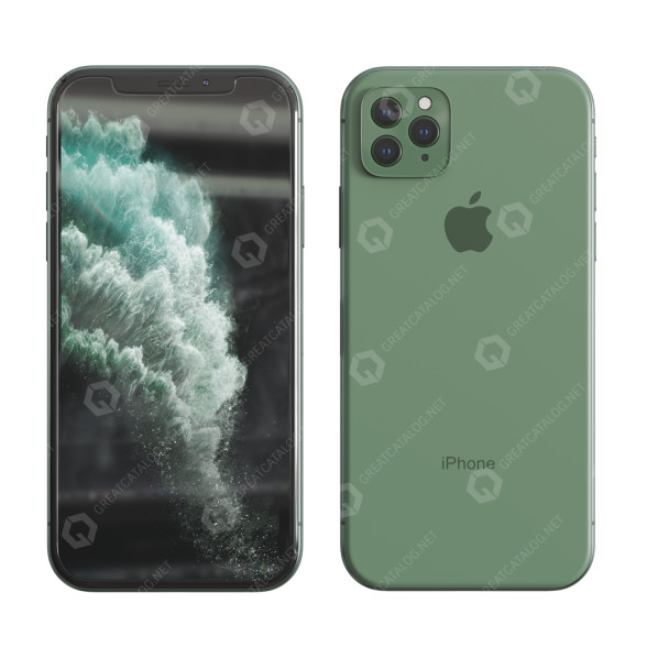 Телефон Apple Iphone 11 Pro 3D модель