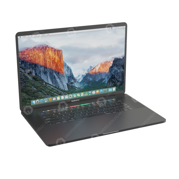 Laptop Apple Macbook Pro 2020 model 3D