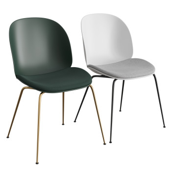 Стілець Gubi Beetle Upholstered Conic Base