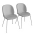Stuhl Gubi Beetle Upholstered Conic Base - MoJIoKo