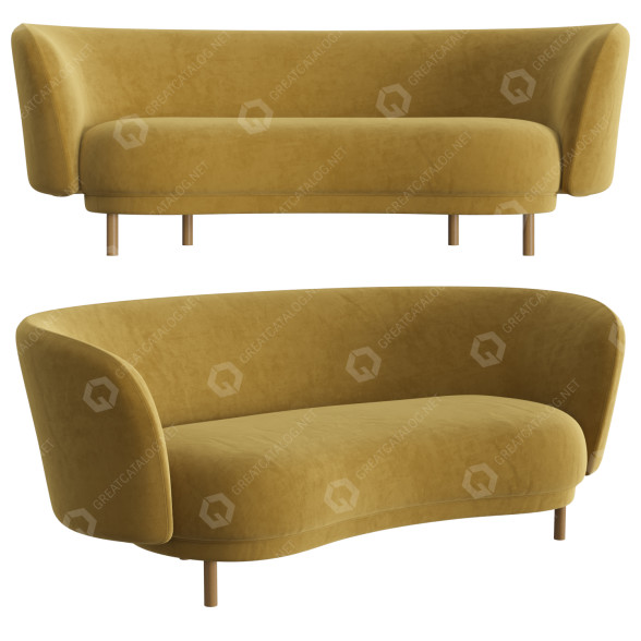 Sofa Massproductions Dandy model 3D
