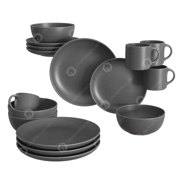 Vajilla Mason Set Modelo 3D