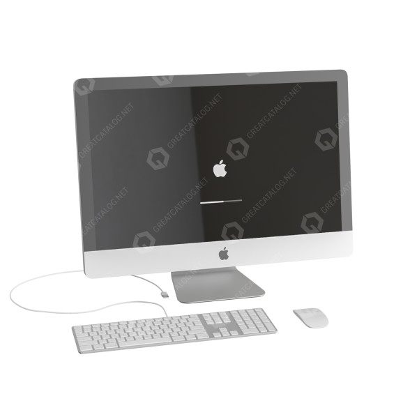 Komputer Apple iMac model 3D