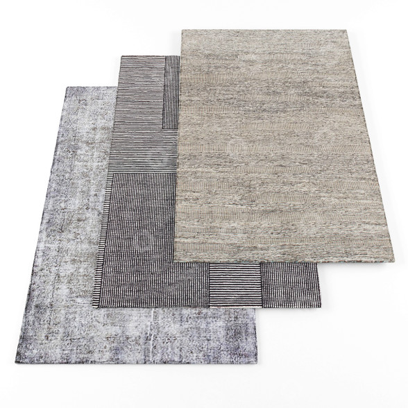 Teppiche Set 2 3D-Modell