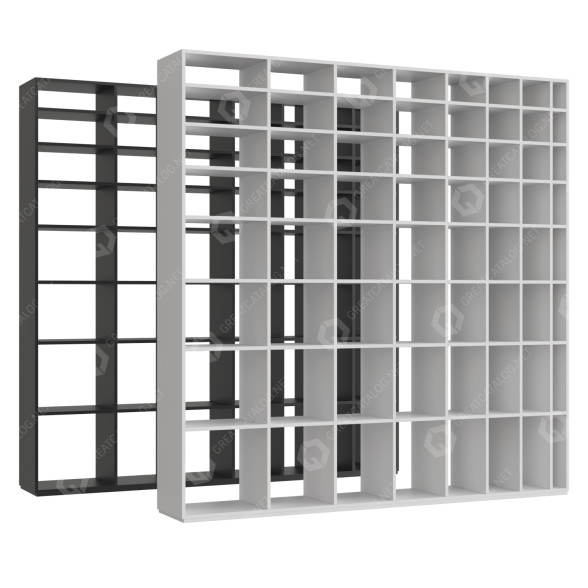 Estantería Cappellini Shiro Kuramata Modelo 3D