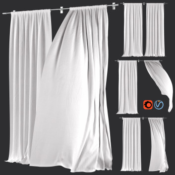 Штори White Linen Wind