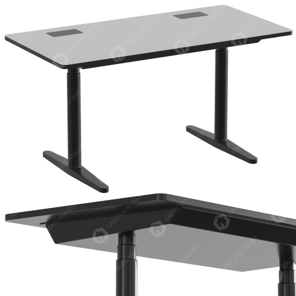 Робочий стіл Vitra Tyde Workstations 3D модель