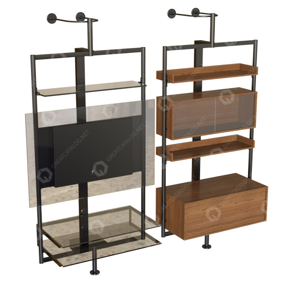 Стелажі Porada Ubiqua Modular 3D модель