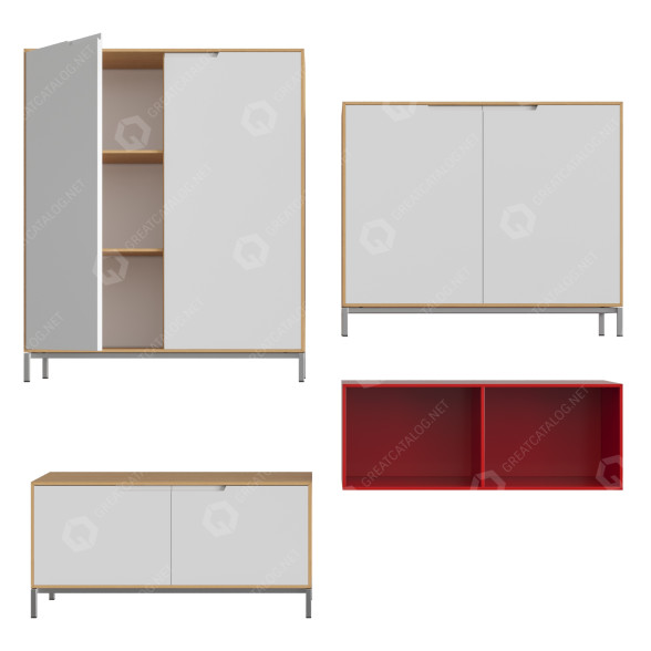 Szafki i półki Gärsnäs Frame model 3D