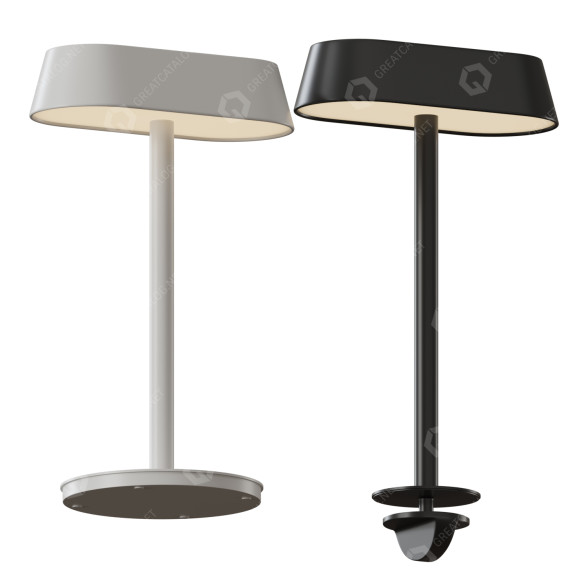 Lampe de bureau Muuto Linear modèle 3D