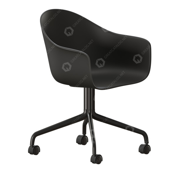 Стілець Audo Harbour Star Base W Casters 3D модель