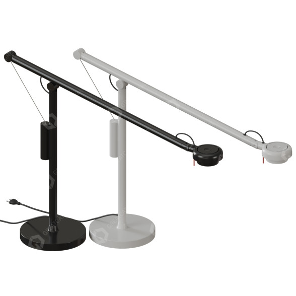 Lampe de bureau Hay Fifty Fifty Mini modèle 3D