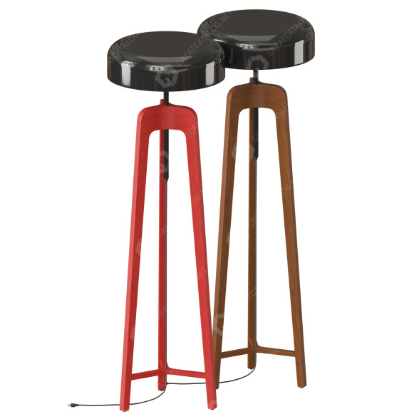 Lámpara de pie Porada Pileo Modelo 3D