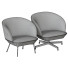 Fauteuils Muuto Oslo Lounge - MoJIoKo